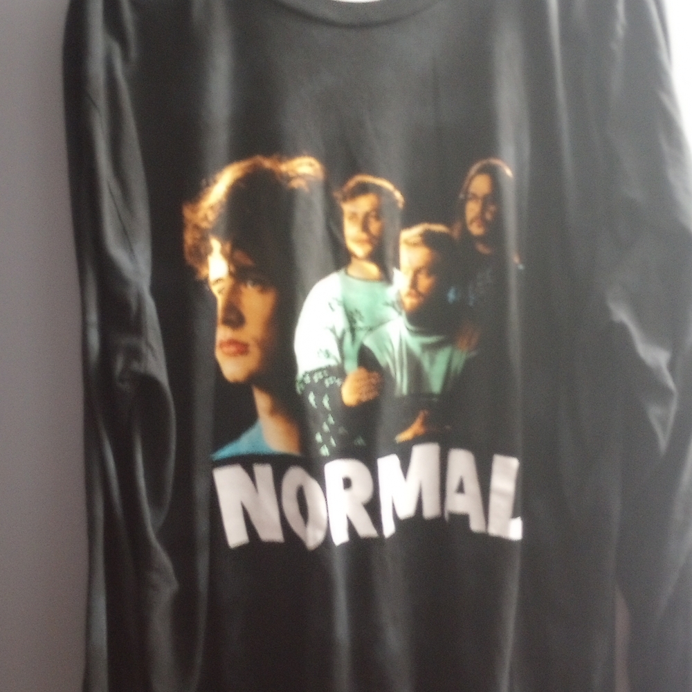 Lovejoy NORMAL Black Graphic Long Sleeve Shirt